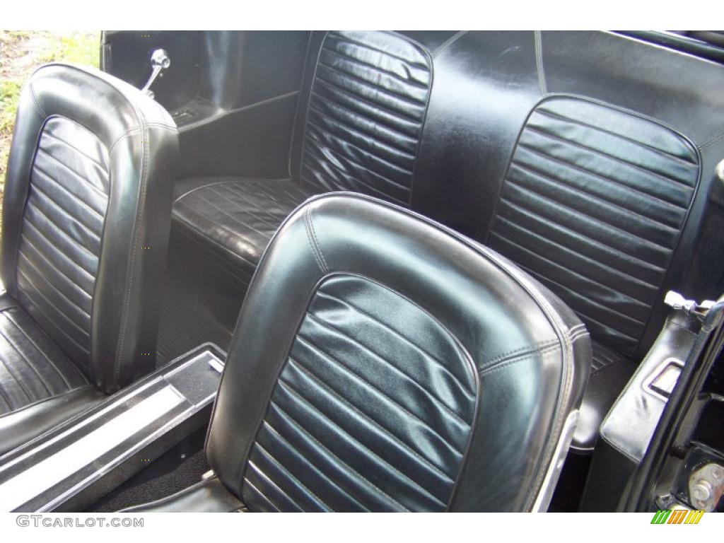 1965 Mustang Convertible - Raven Black / Black photo #46