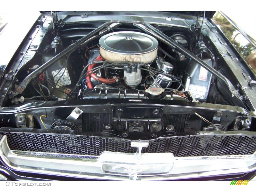 1965 Mustang Convertible - Raven Black / Black photo #53