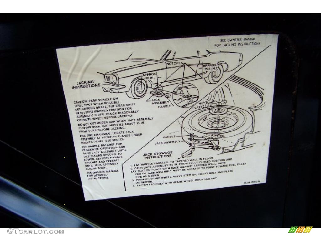 1965 Mustang Convertible - Raven Black / Black photo #59