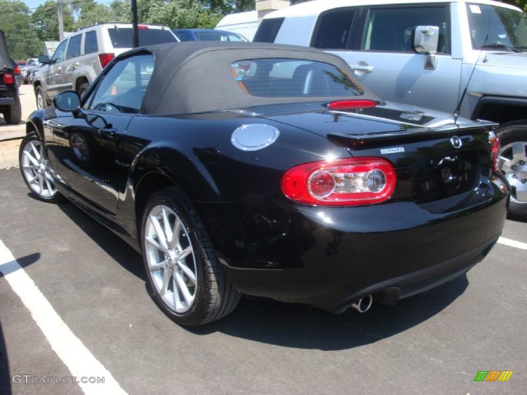 2009 MX-5 Miata Touring Roadster - Brilliant Black / Black photo #3