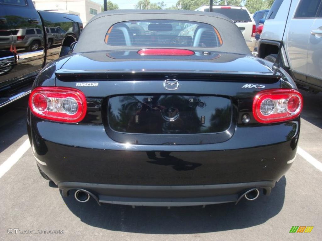 2009 MX-5 Miata Touring Roadster - Brilliant Black / Black photo #4