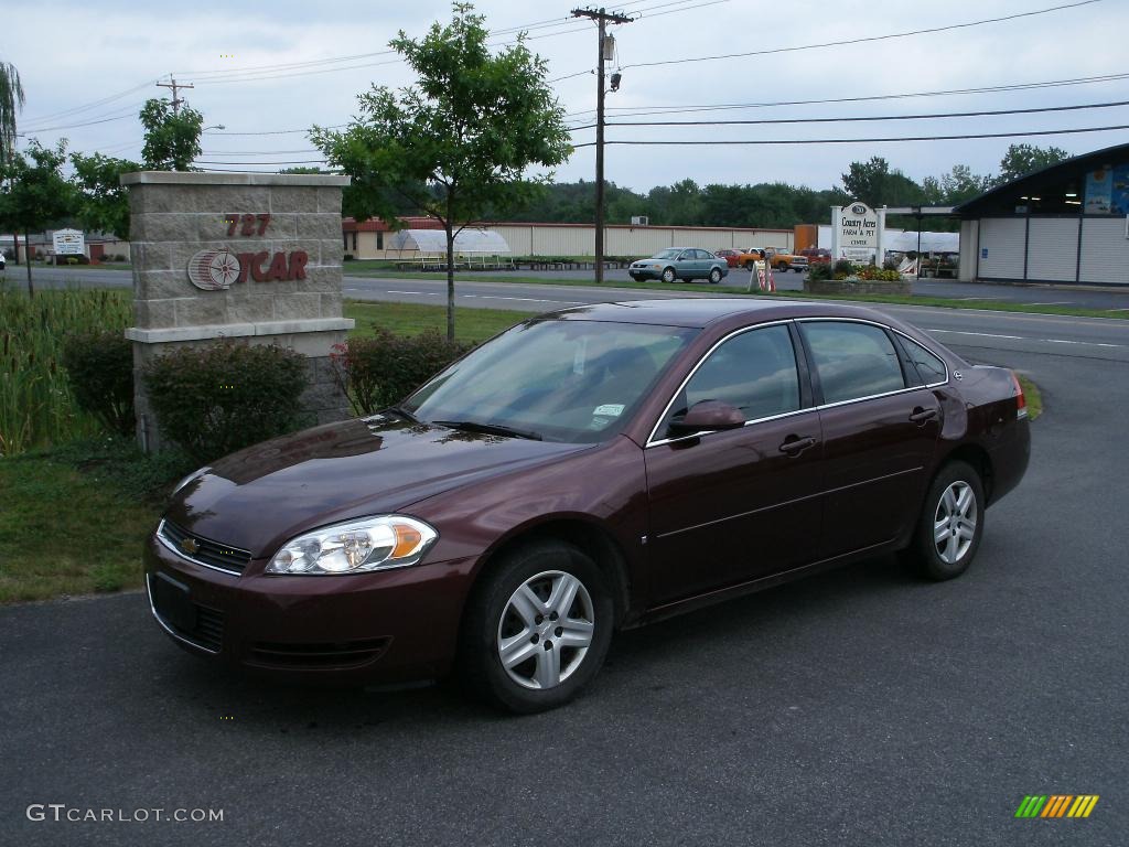 2007 Impala LS - Bordeaux Red / Ebony Black photo #1