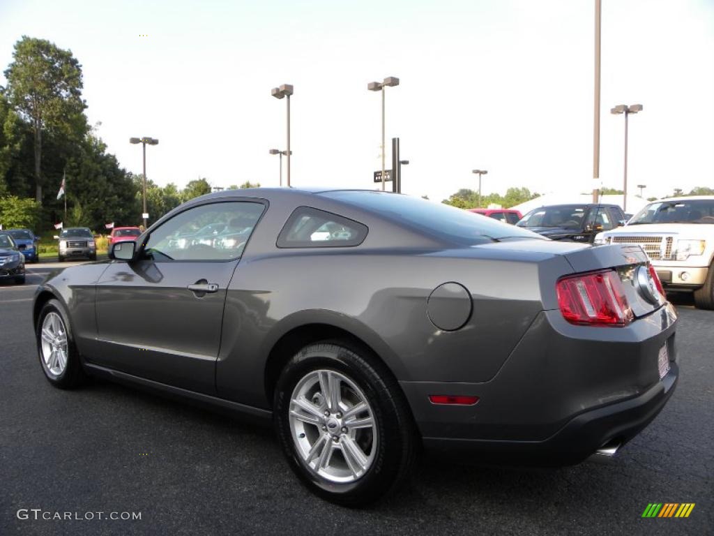 2011 Mustang V6 Coupe - Sterling Gray Metallic / Charcoal Black photo #19