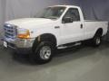 2001 Oxford White Ford F350 Super Duty XL Regular Cab 4x4  photo #1