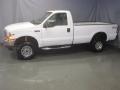 2001 Oxford White Ford F350 Super Duty XL Regular Cab 4x4  photo #2