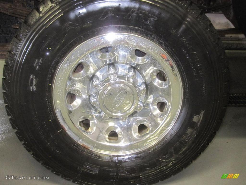 2001 F350 Super Duty XL Regular Cab 4x4 - Oxford White / Medium Graphite photo #6