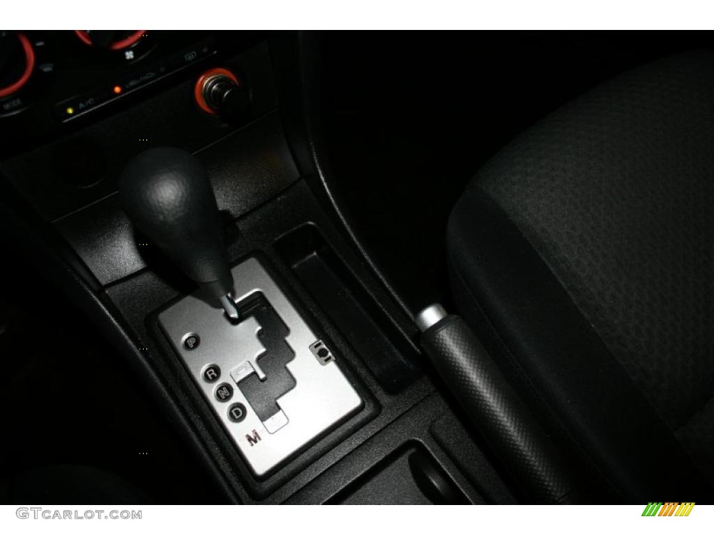 2005 MAZDA3 i Sedan - Titanium Gray Metallic / Black photo #16