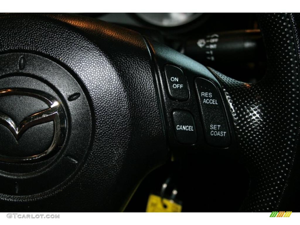 2005 MAZDA3 i Sedan - Titanium Gray Metallic / Black photo #20
