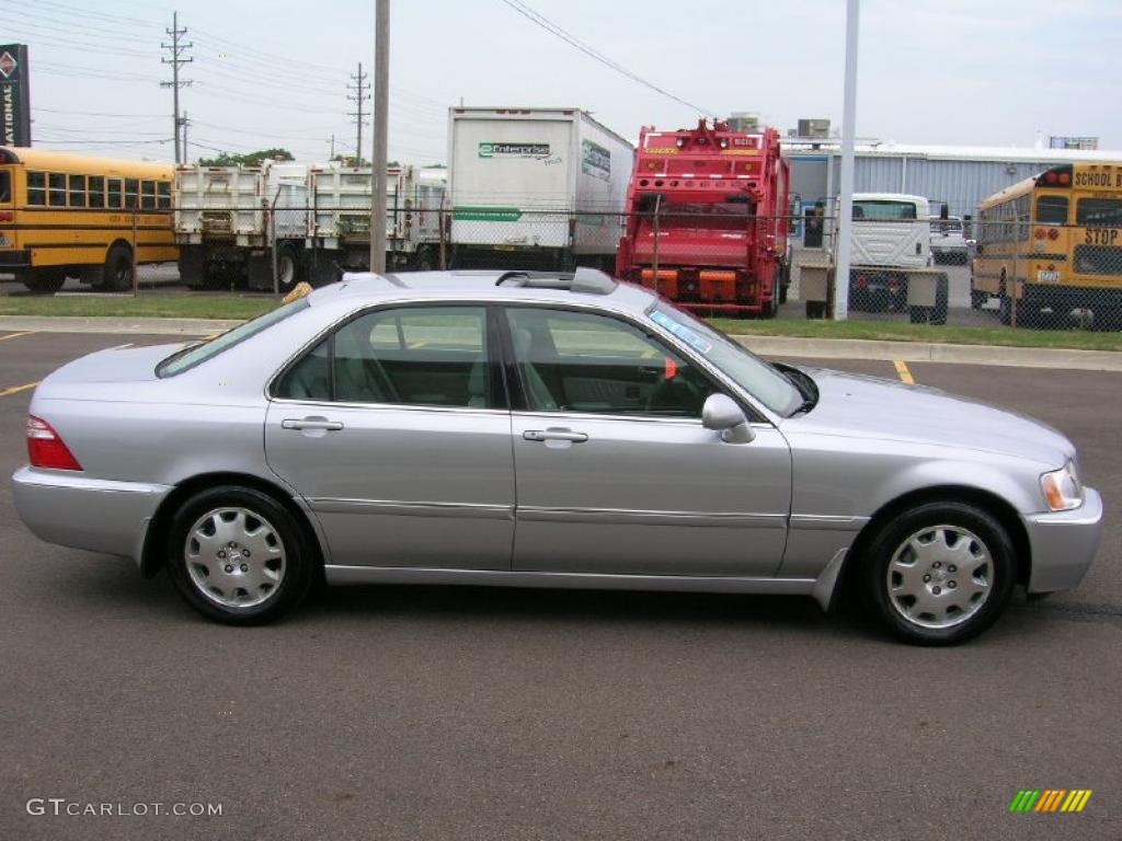 2004 RL 3.5 - Satin Silver Metallic / Slate photo #4