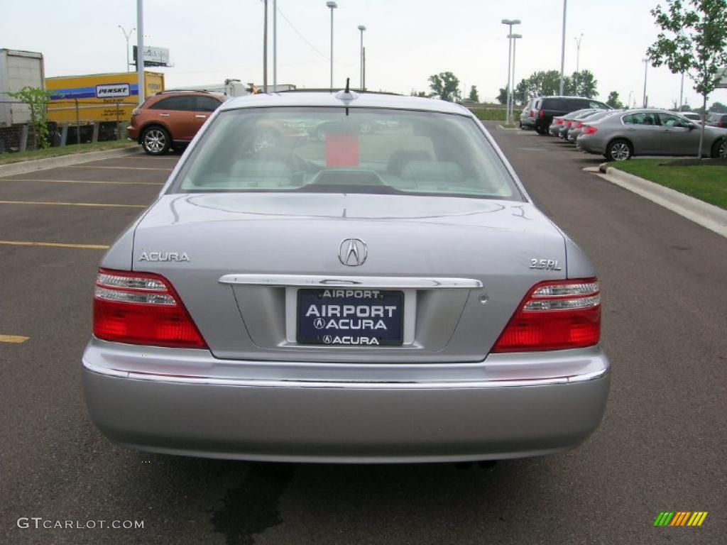 2004 RL 3.5 - Satin Silver Metallic / Slate photo #6