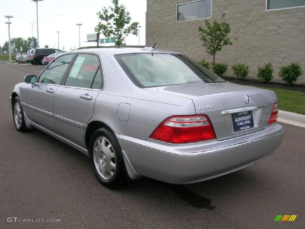 2004 RL 3.5 - Satin Silver Metallic / Slate photo #7