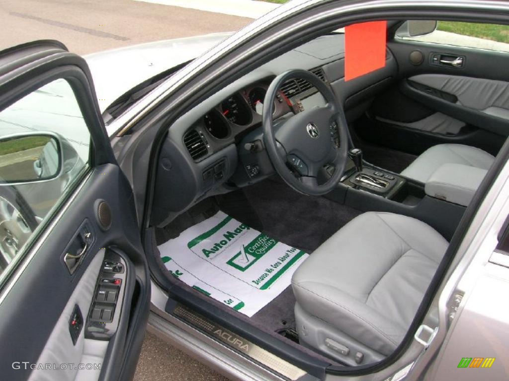 2004 RL 3.5 - Satin Silver Metallic / Slate photo #9