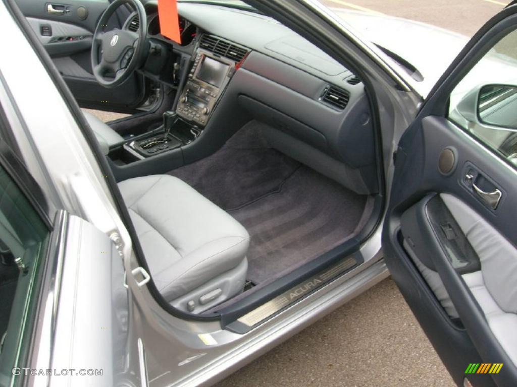 2004 RL 3.5 - Satin Silver Metallic / Slate photo #11
