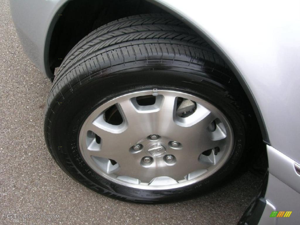 2004 RL 3.5 - Satin Silver Metallic / Slate photo #16