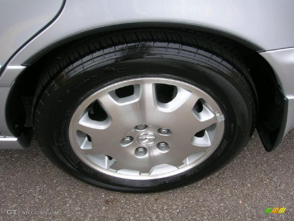 2004 RL 3.5 - Satin Silver Metallic / Slate photo #17