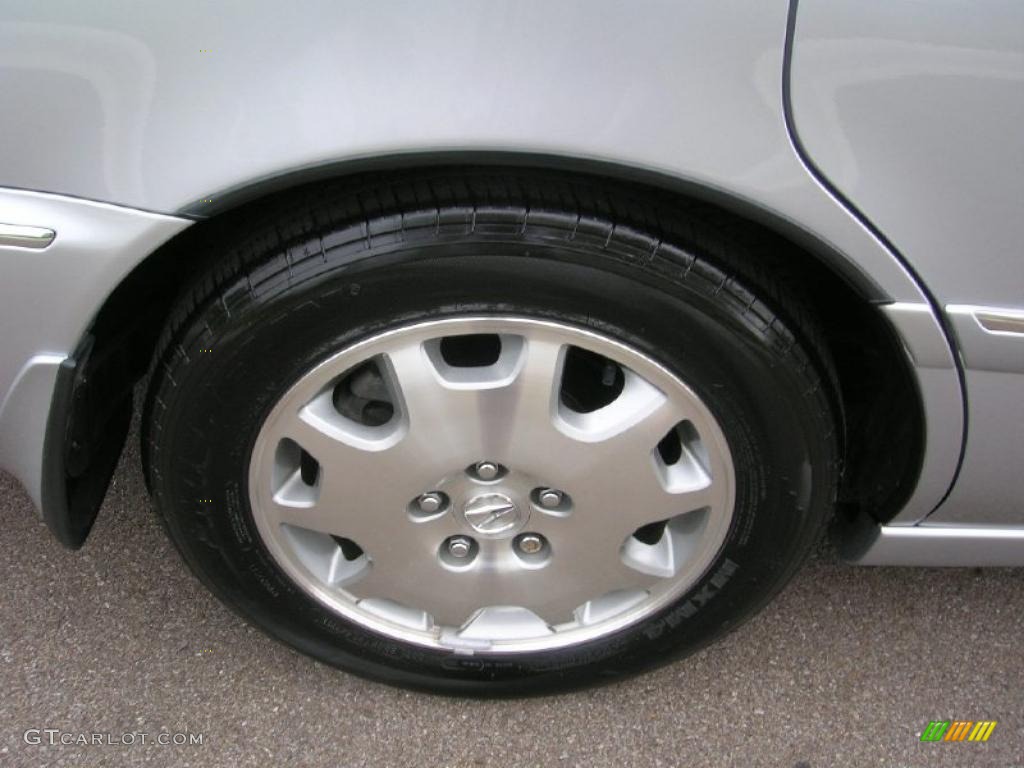 2004 RL 3.5 - Satin Silver Metallic / Slate photo #18