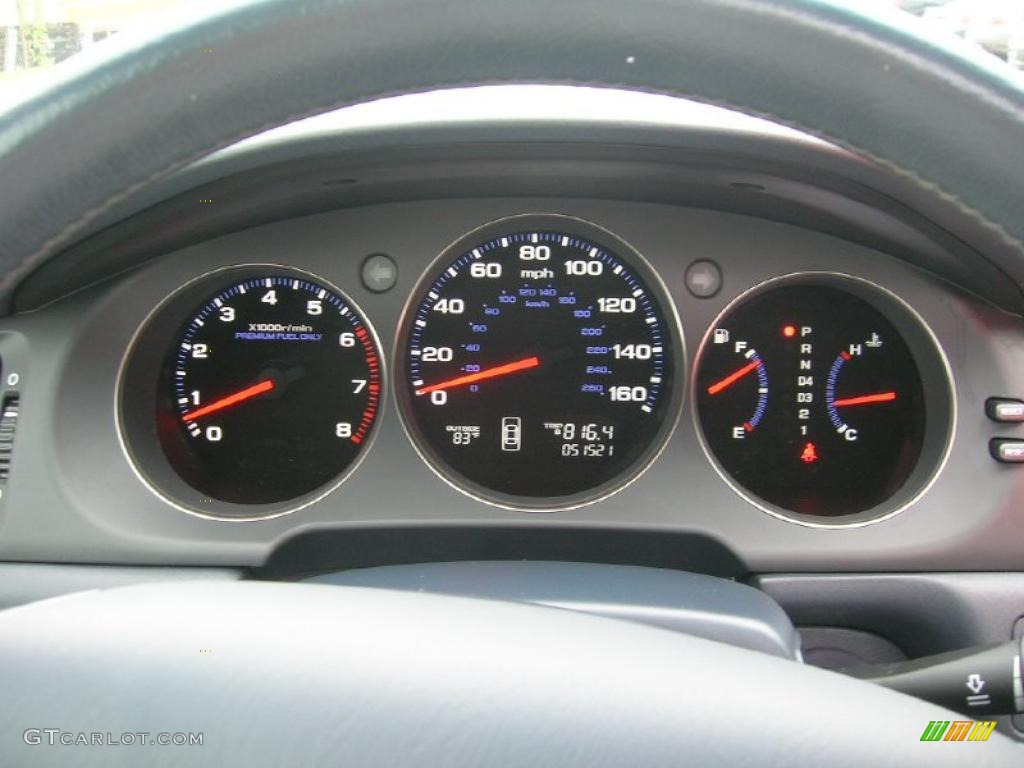 2004 RL 3.5 - Satin Silver Metallic / Slate photo #23