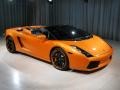 2008 Arancio Borealis (Orange) Lamborghini Gallardo Spyder E-Gear  photo #3