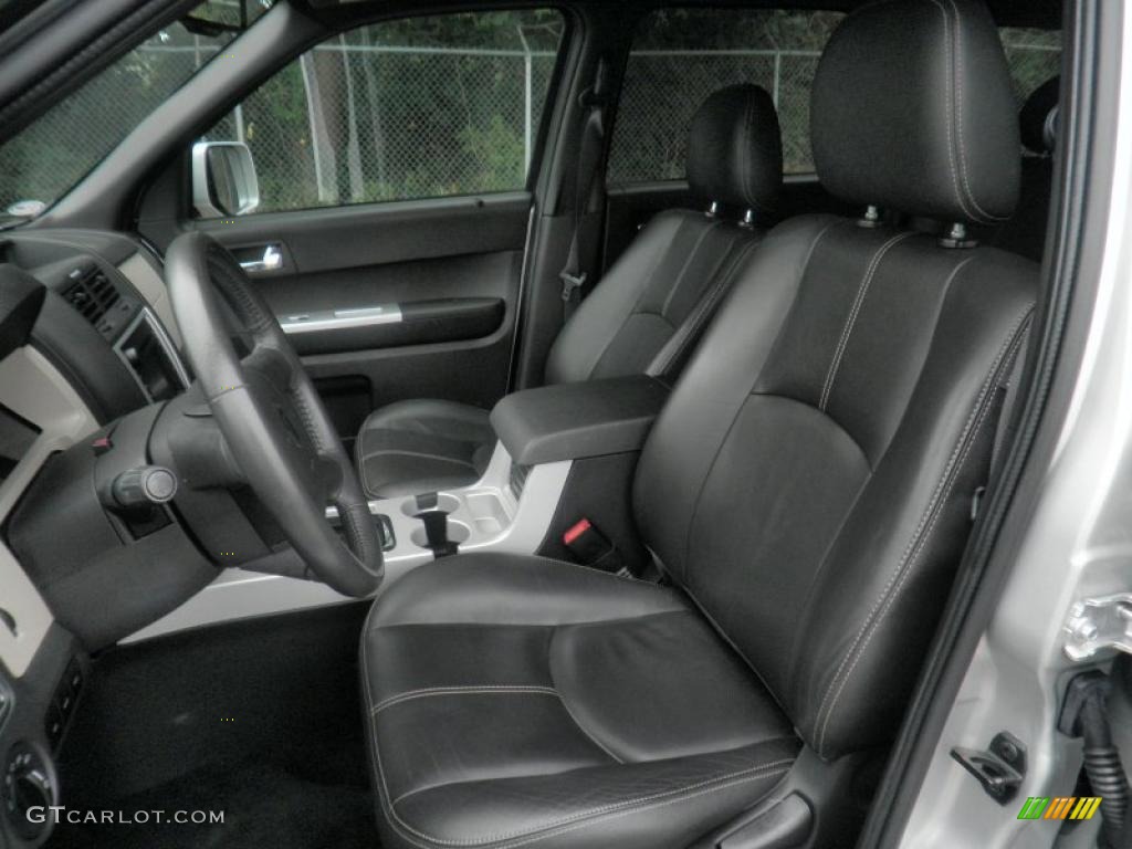 2008 Mariner V6 Premier 4WD - Silver Metallic / Black photo #8
