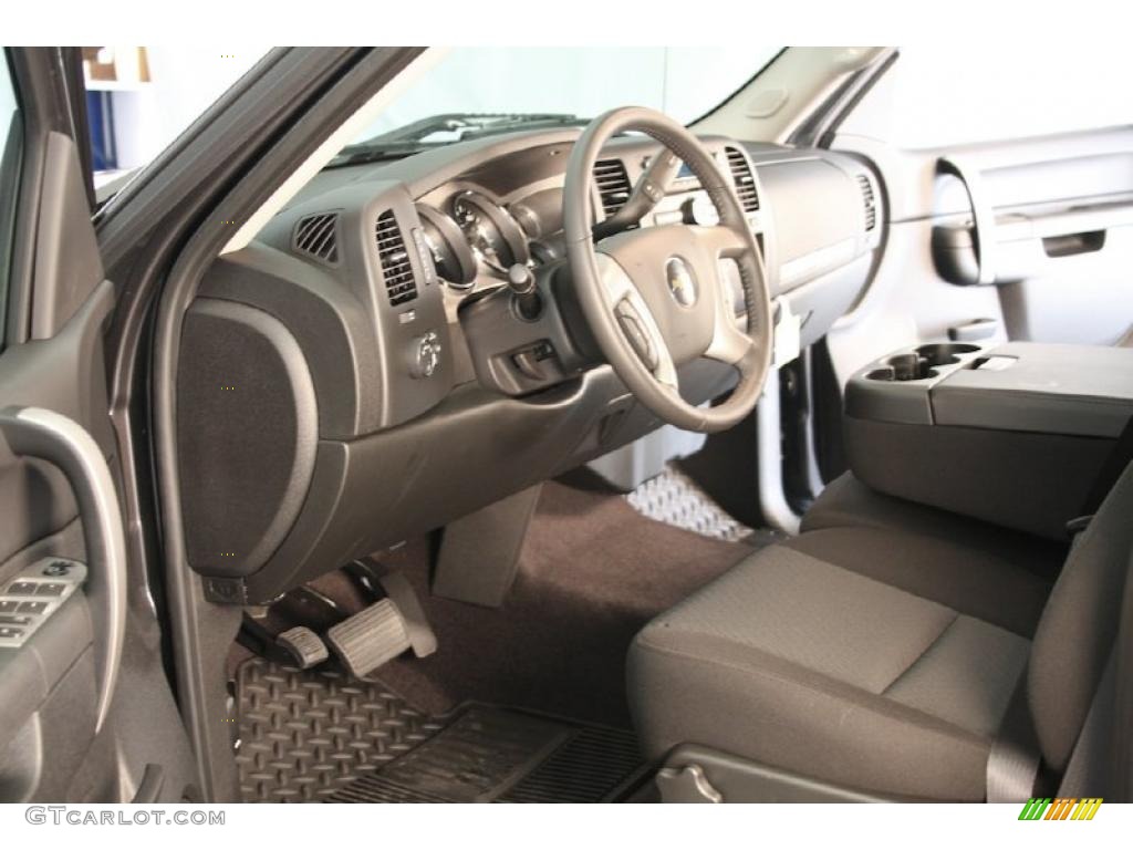 2011 Silverado 1500 LT Extended Cab 4x4 - Taupe Gray Metallic / Ebony photo #4