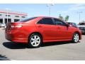 2007 Barcelona Red Metallic Toyota Camry SE V6  photo #2