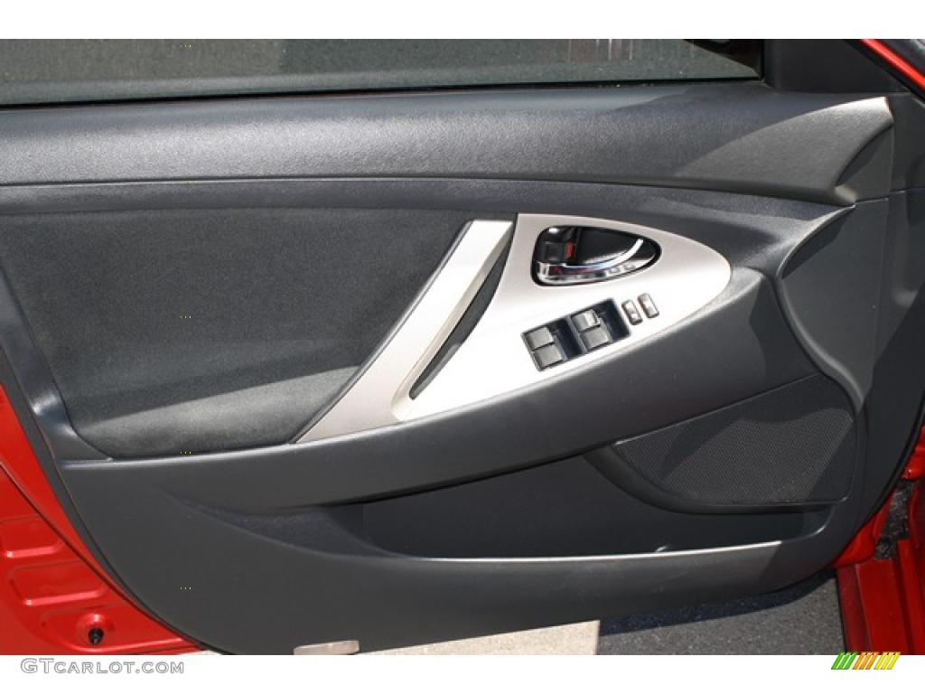 2007 Camry SE V6 - Barcelona Red Metallic / Dark Charcoal photo #7