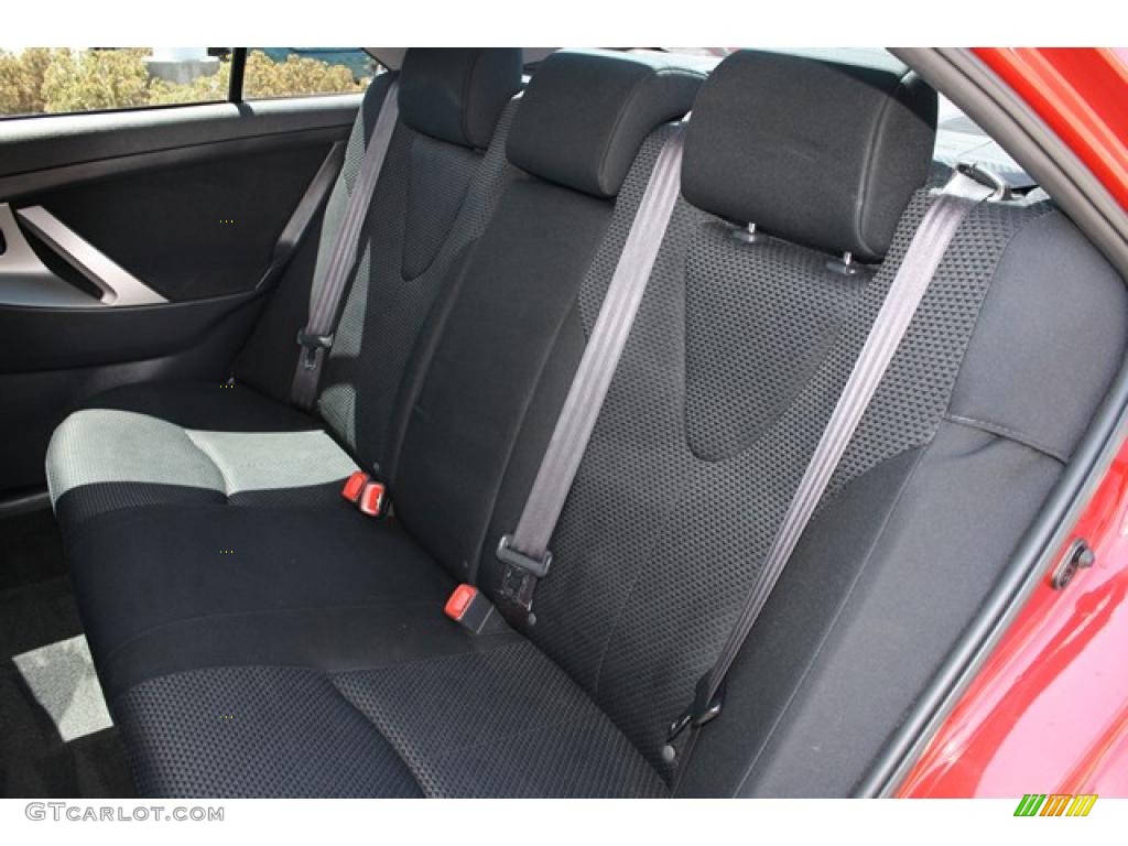 2007 Camry SE V6 - Barcelona Red Metallic / Dark Charcoal photo #13