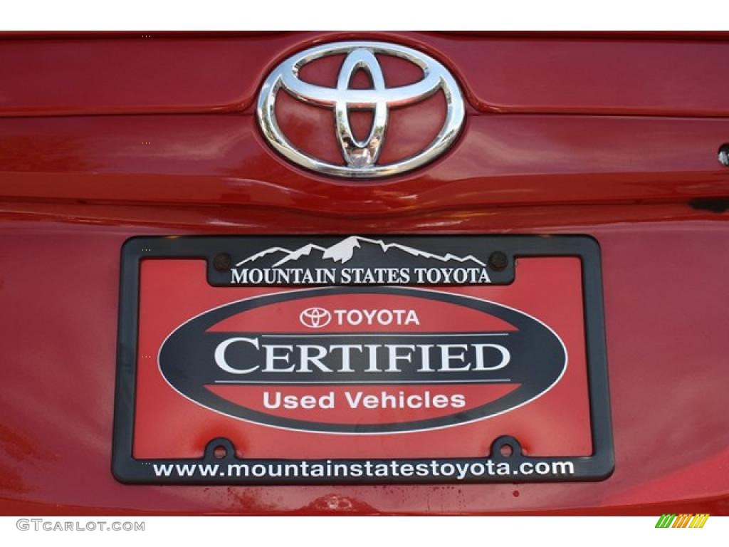 2007 Camry SE V6 - Barcelona Red Metallic / Dark Charcoal photo #29