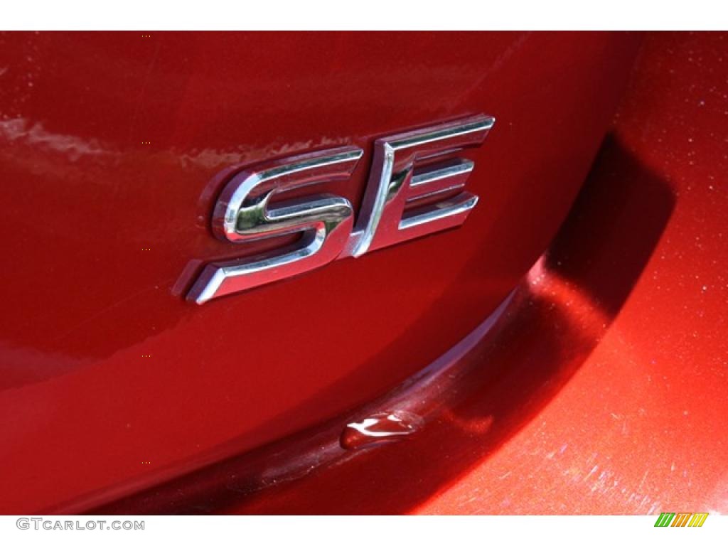 2007 Camry SE V6 - Barcelona Red Metallic / Dark Charcoal photo #30