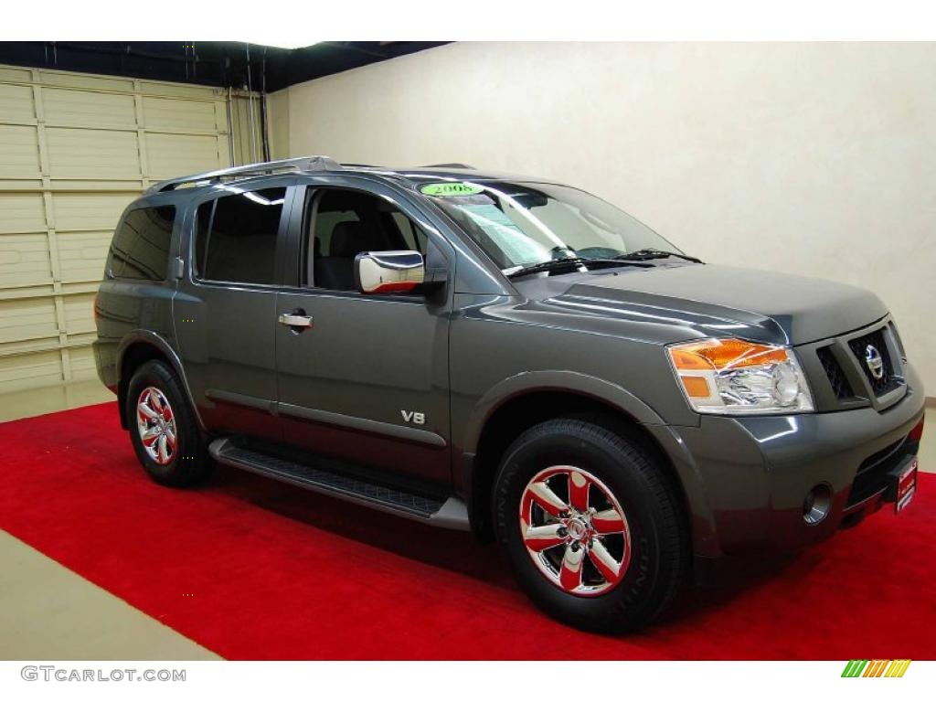 Smoke Gray Nissan Armada