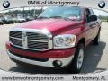 2007 Inferno Red Crystal Pearl Dodge Ram 1500 SLT Quad Cab  photo #9