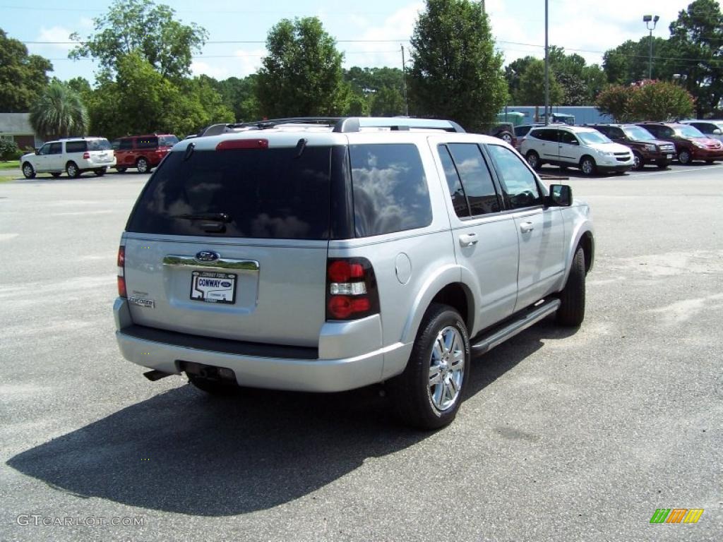 2010 Explorer Limited - Brilliant Silver Metallic / Black photo #5
