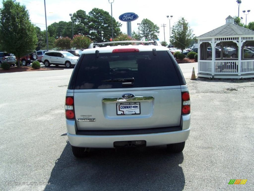 2010 Explorer Limited - Brilliant Silver Metallic / Black photo #6