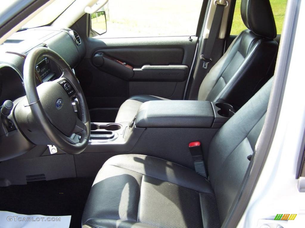 2010 Explorer Limited - Brilliant Silver Metallic / Black photo #22