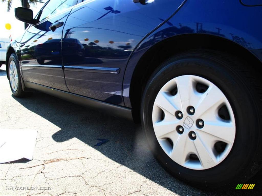 2003 Accord LX Sedan - Eternal Blue Pearl / Gray photo #5