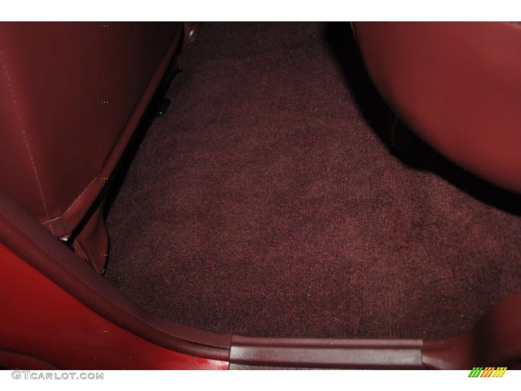 1994 Pathfinder XE 4x4 - Cherry Red Pearl Metallic / Dark Red photo #42