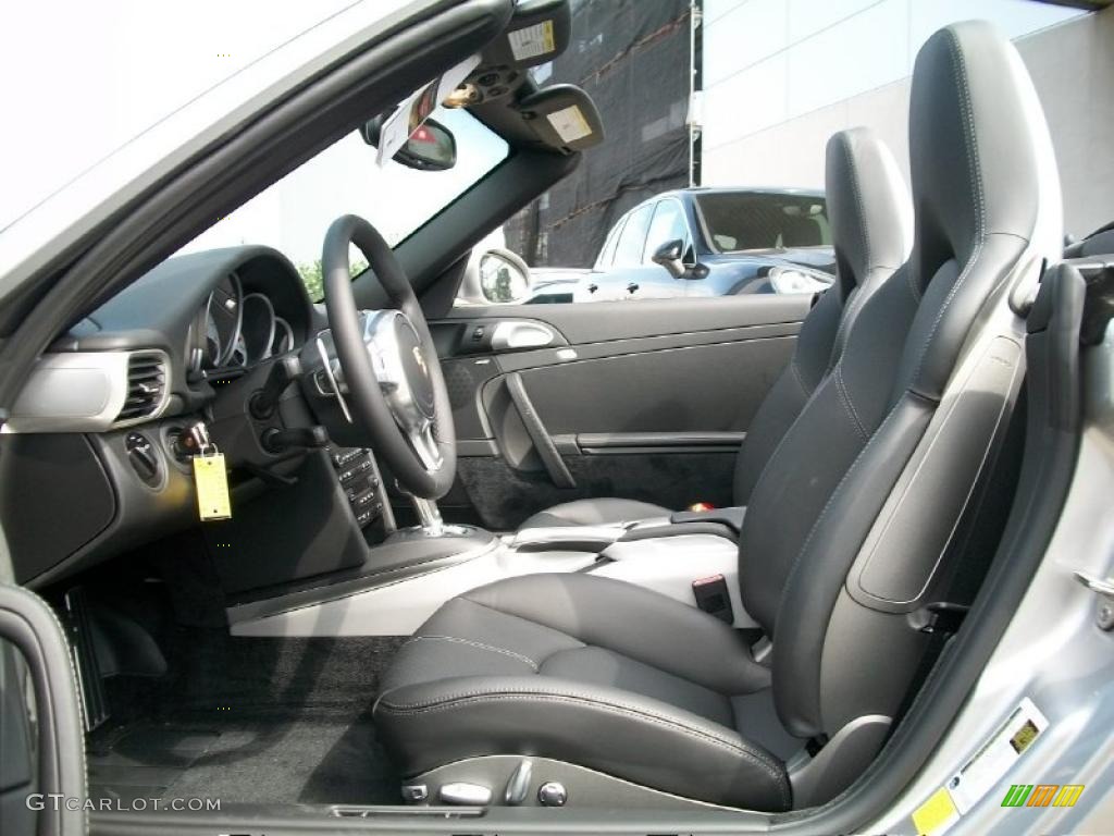 2011 911 Carrera S Cabriolet - Arctic Silver Metallic / Black photo #13