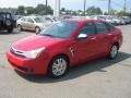 Vermillion Red - Focus SE Sedan Photo No. 7