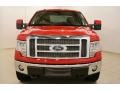 2009 Bright Red Ford F150 Lariat SuperCab 4x4  photo #2