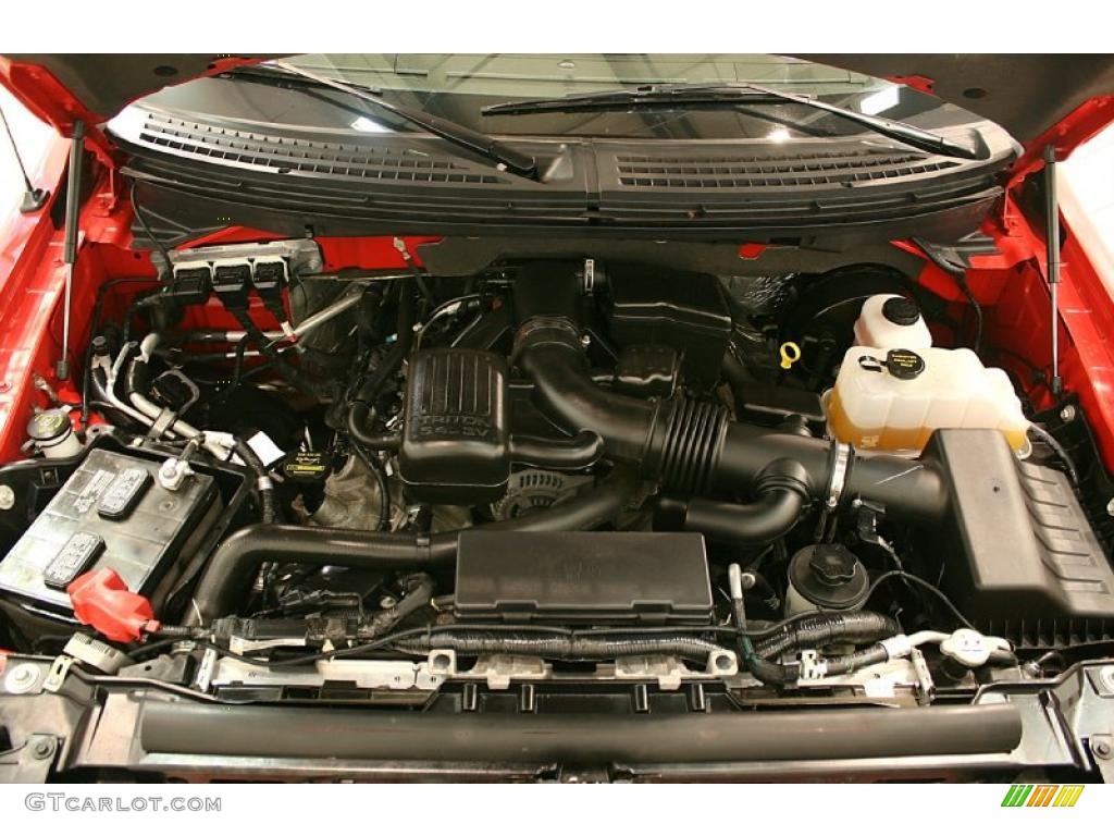 2009 Ford F150 Lariat SuperCab 4x4 5.4 Liter SOHC 24-Valve VVT Triton V8 Engine Photo #34185944