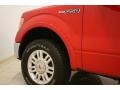 2009 Bright Red Ford F150 Lariat SuperCab 4x4  photo #27