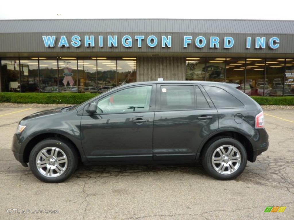 2007 Edge SEL Plus AWD - Carbon Metallic / Charcoal Black photo #1