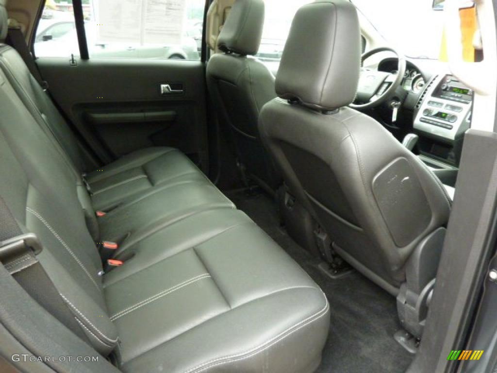 2007 Edge SEL Plus AWD - Carbon Metallic / Charcoal Black photo #15