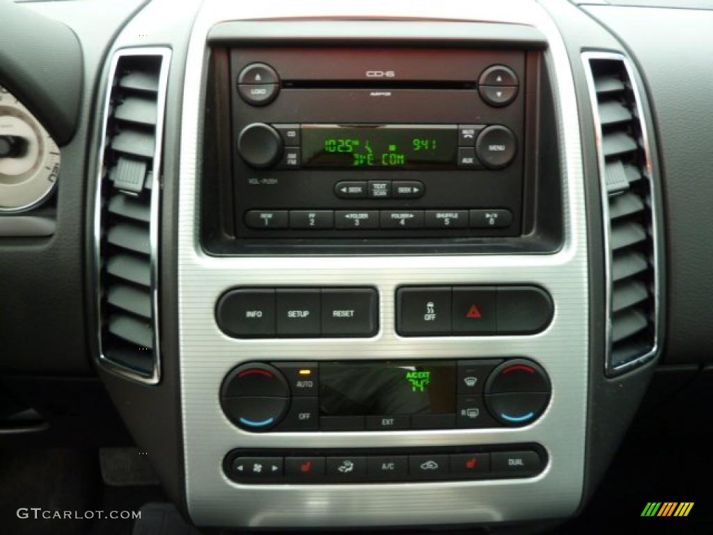 2007 Edge SEL Plus AWD - Carbon Metallic / Charcoal Black photo #17