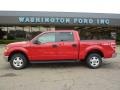 Bright Red 2009 Ford F150 XLT SuperCrew 4x4