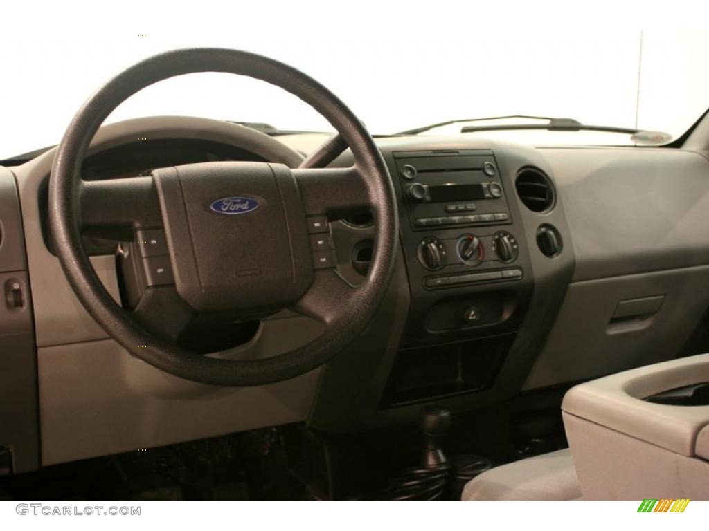 2006 F150 STX SuperCab 4x4 - Dark Shadow Grey Metallic / Medium Flint photo #9