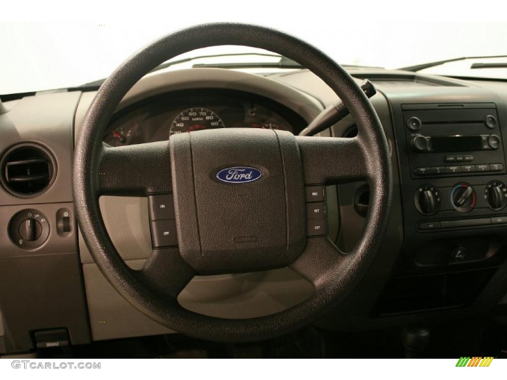 2006 F150 STX SuperCab 4x4 - Dark Shadow Grey Metallic / Medium Flint photo #10