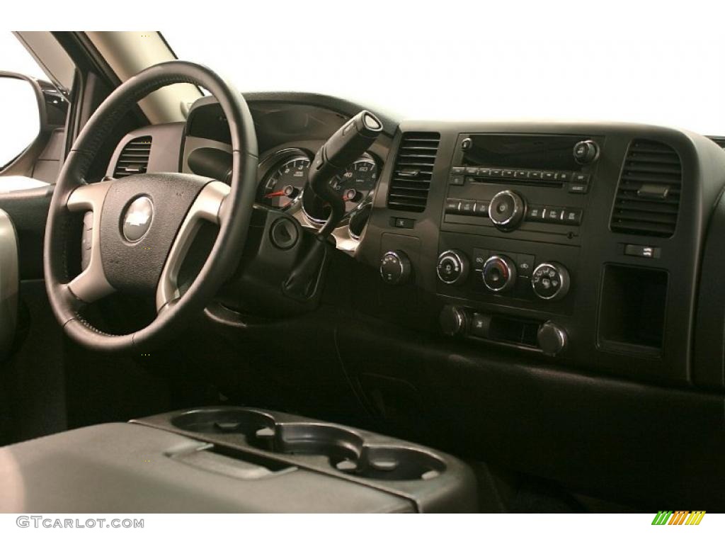 2009 Silverado 1500 LT Crew Cab 4x4 - Black / Ebony photo #13