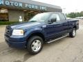 2007 Dark Blue Pearl Metallic Ford F150 STX SuperCab 4x4  photo #8