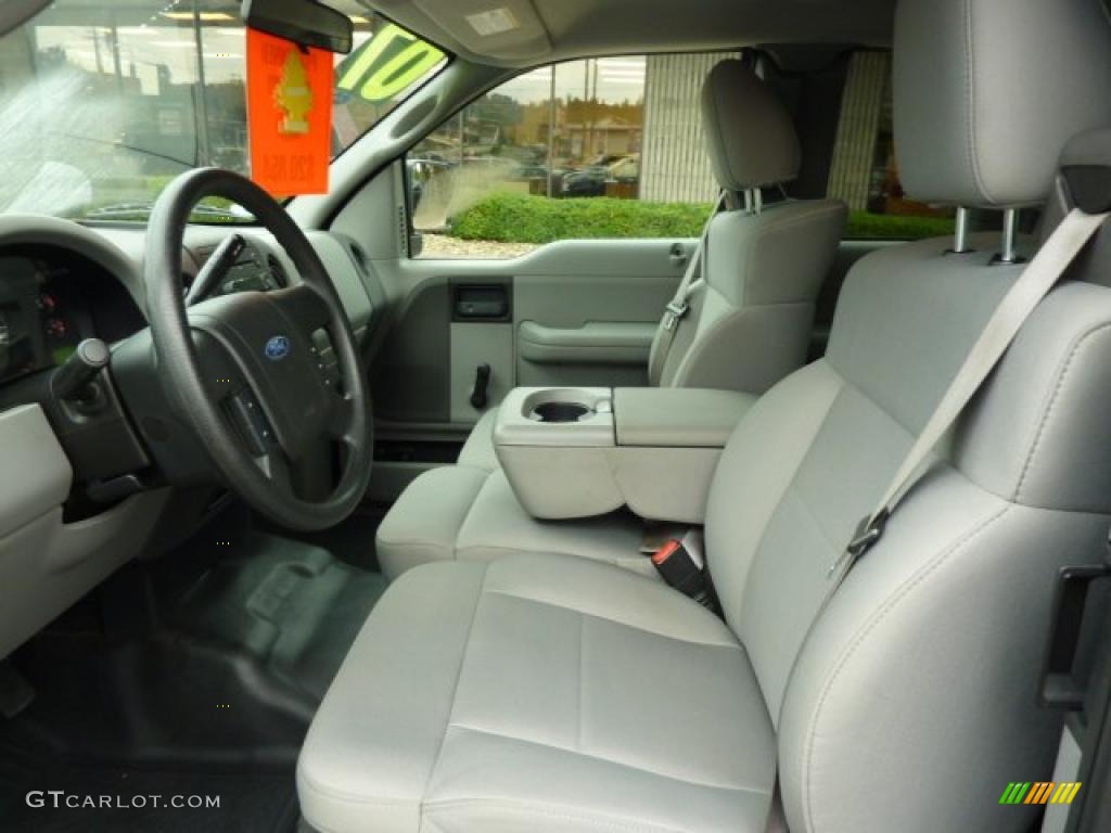 2007 F150 STX SuperCab 4x4 - Dark Blue Pearl Metallic / Medium Flint photo #10